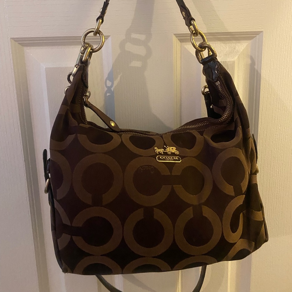 Coach Brown Shoulder Bag